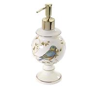 Avanti Linens Gilded Birds Accessories Colección, Cerámica, Crema, Lotion Pump