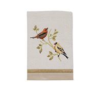 Avanti Linens Gilded pájaros Toalla de baño, Crema, Hand