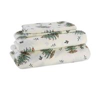 Avanti Linens - Sábanas Queen, decoración acogedora para el hogar y Hioliday (colección de árbol de Navidad)