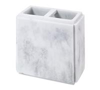Avanti Linens - Soporte para Cepillo de Dientes, decoración de baño Inspirada en mármol (colección Catania)
