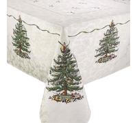 Avanti Linens Spode Mantel, Accesorios de Cocina navideños, decoración del hogar (colección de árbol de Navidad, 60 x 120 Pulgadas)
