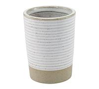 Avanti Linens - Vaso, artículos esenciales para el baño de invitados, decoración moderna para el hogar (colección Drift)