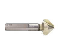 Avellanador IZAR HSS Co Din335C 90º Antivibración - 2574 - 15,00 mm 3P - Punta Zirkonio