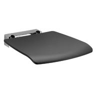 AVENARIUS Asiento plegable de diseño antracita para la ducha - Serie Free Living!