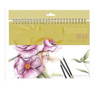 Avenue Mandarine Planificador Perpetuo 29,7x25,5 cm Horizontal Mensual 24H Wild