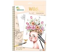 Avenue mandarine gy163c - un carnet à spirale wild 36 pages imprimée