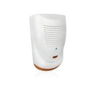 Avidsen Sirena Falsa con Luz Intermitente para Interior y Exterior | Sin sonido ni sensor; flash constante, pilas no incluidas, carcasa plástica resistente a la intemperie y kit mural.