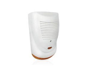 Avidsen Sirena Falsa con Luz Intermitente para Interior y Exterior | Sin sonido ni sensor; flash constante, pilas no incluidas, carcasa plástica resistente a la intemperie y kit mural.