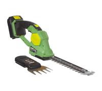 Avilia Cortasetos a batería 20 V multifunción con Hoja de Aluminio 20 cm - Tijeras para jardinería, Ideal para arbustos y arbustos, Velocidad 1200 SPM, 70 x 8 x 20 cm, batería no incluida