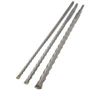 Kit de brocas SDS Steinbohrer, 3 piezas (longitud) 1.000 mm
