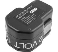 Avizar, batería de repuesto para AEG BEST 12X / Super Ni-MH, 12V, 3000mAh, 36Wh, color negro