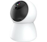 Avizar, cámara interior Wi-Fi de 360° con resolución HD 1080p y detección de movimiento, color blanco