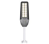 Avizar, lámpara solar LED de 18W con sensor de movimiento y batería de 20000mAh, color negro