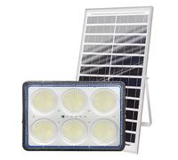 Avizar Proyector Solar LED Exterior 9000K con Detección Automática, Gris