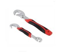 AVkgwrtb Juego de llaves boca acodadas acero al cromo vanadio | 8-22/23-32 mm 2 piezas for fontanería y reparación de automóviles: acceso a sujetadores en huecos(2pcs)