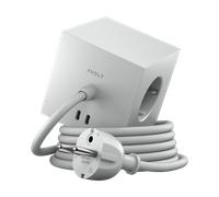Avolt Regleta eléctrica Square 1. toma de corriente y USB-C 30W 1.8 m Gotland gray
