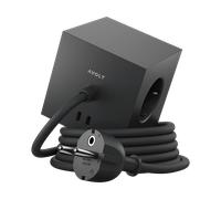 Avolt Regleta eléctrica Square 1. toma de corriente y USB-C 30W 1.8 m Stockholm black