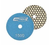 Aw almohadilla de pulido 100mm gr.1500 en seco
