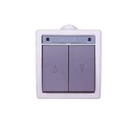 AW-TOOLS Aquant - Persiana de doble pulsador, IP55, modular, ampliable
