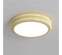 AWEITG Lámpara de techo redonda moderna luminaria empotrada minimalista for dormitorio, pasillo y más(C,30CM)