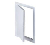 AWENTA Puerta de inspección Chapa de Acero, Color Blanco, 400 x 500