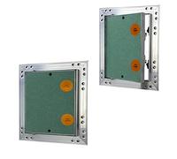 Awenta - Puerta de inspección KRAL12 - Puerta de inspección - Tapa - Puerta de inspección - con cierre a presión - para pared y techo - de aluminio y cartón yeso - Resistente al agua - Interiores 40 x