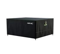 AWNIC Funda para Mesa Exterior Impermeable, Funda Protectora Muebles de Jardín, Funda para Sofa de Jardín, AlicanTex Tecnología Resistente a la Intemperie 200x160x71cm