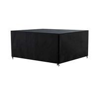 AWNIC Funda para Mesa Exterior Impermeable, Funda Protectora Muebles de Jardín, Funda para Sofa Seccional de Jardín, 420D Oxford Resistente a los Rayos UV y a los Desgarros 250x210x71cm