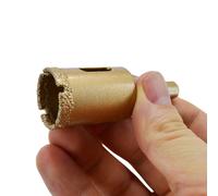 Awtools, 105 mm, corona diamantada, para perforaciones grandes en gres
