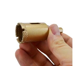 Awtools, 125 mm, corona diamantada, para perforaciones grandes en gres