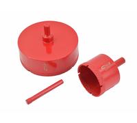 Awtools, 65 mm, corona diamantada, para perforaciones amplias en gres