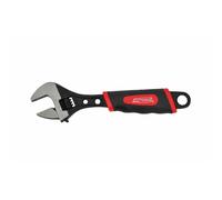 Awtools adjustable wrench with rubber grip 200mm, perfect as a torque wrench for various tasks, includes a 3-year warranty for reliable performance.