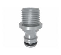 Awtools conector 1/2' con rosca exterior, acople seguro, caja de 200 u