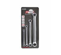 Awtools juego de llaves de ojo torx e6-e24 4 piezas.