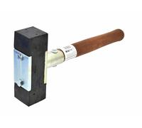 Martillo para pavimentos de 2,5 kg con cabeza de goma intercambiable