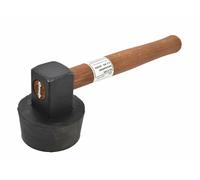 Awtools martillo de adoquinero 2,5kg con goma vulcanizada, herramienta