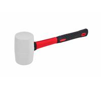 Awtools martillo de goma 60mm, herramienta profesional ideal para trab