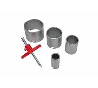 Awtools, set 6 piezas brocas de carburo de tungsteno, para perforacion