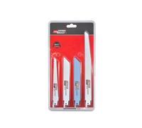 Awtools, set de sierras para sierra recíproca 12 piezas, para cortes