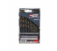 Awtools taladro metálico hss m2 kpl. 13 unidades/2-8 mm/premium