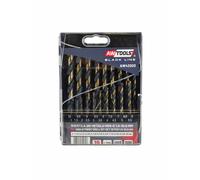 Awtools taladro metálico hss m2 kpl. 19 unidades, 1,0-10,0 mm, premiu