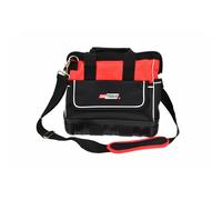 Awtools tool bag with rubber bottom 15" - portable organizer box, durable construction, 3-year warranty, perfect for tool storage and transport, ideal for all your hardware needs.