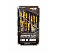 Awtools wiert?o do metalu m2 hss-tin kpl.19szt. /1.5-10mm / black li