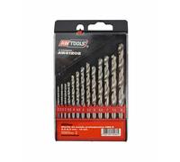 Awtools wiertła do metalu hss-g komplet 13elem. /2.5 - 8mm/