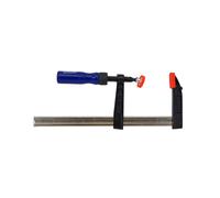 Awtools woodworking clamp type F / 50x100mm, durable vise for wood gluing, guaranteed for 3 years, ideal for precise projects and heavy-duty tasks.
