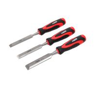 Awtools zestaw dłut z plast. uchwytami 3szt. 14/16/20mm