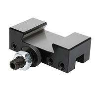 AXA Portaherramientas de Torno CNC 250-101, Acero, Cambio Rápido, Compatible con Brocas 4,76mm-12,7mm, para Torneado y Refrentado