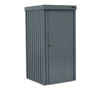 AXI Hector Premium armario de almacenaje para jardin, 1300L, acero galvanizado | armario de almacenaje para exterior, techo inclinado | armario de almacenaje para exterior | Cerradura con 2 llaves
