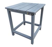 AXI Tess Mesita auxiliar de madera blanca | Para jardin, balcon, terraza | Para salon 40,5 x 40,5 x 46 cm