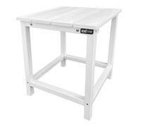 AXI Tess Mesita auxiliar de madera color cafe | Para jardin, balcon, terraza | Para salon 40,5 x 40,5 x 46 cm